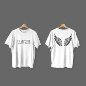 The Universe Has My Back (Angel Wings On the Back!)